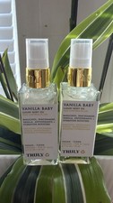 2,Truly Vanilla Baby Vegan Body Oil 0.7 fl oz X 2,Travel Size, Vanilla Scent