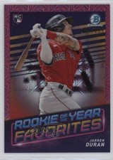 2022 Bowman Mega Box Pink Mojo Refractor 184/199 Jarren Duran #ROYF-2 1l42