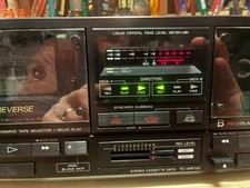 Sony TC-WR750 Cassette Deck With Dolby Noise Reduction for parts