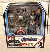 Mafex Nr. 130 Captain America Avengers Endgame Marvel Figur Medicom...