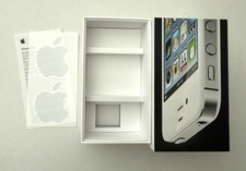 Apple iPhone 4 8GB Box Only  Apple Stickers, No Phone, See Pics