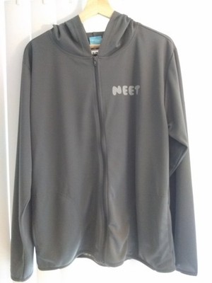 COSPA Onii-chan wa Oshimai Large/XL NEET Grey Light Hoodie Sweatshirt ONIMAI