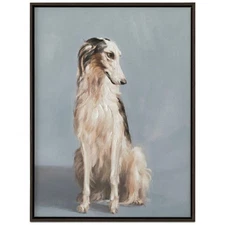 Moe's Home Collection JQ-1060-37 Blue 24 X 18 inch Framed Painting