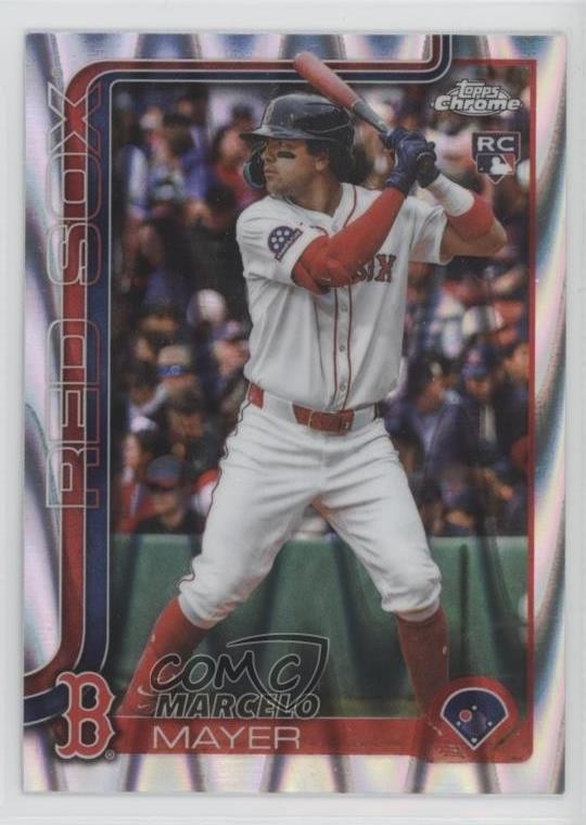 2025 Topps Chrome Update RayWave Refractor Marcelo Mayer #USC9 0zy7