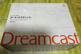 Sega Dreamcast Arcade Stick HKT-7300 DC Controller Boxed NOS Standard Design