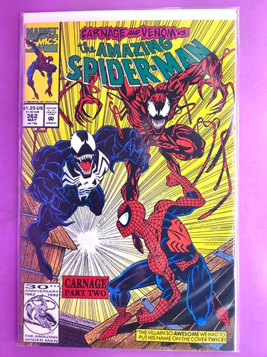 THE AMAZING SPIDER-MAN  #362   FINE/VF   1992  COMBINE SHIP BX2429 X25