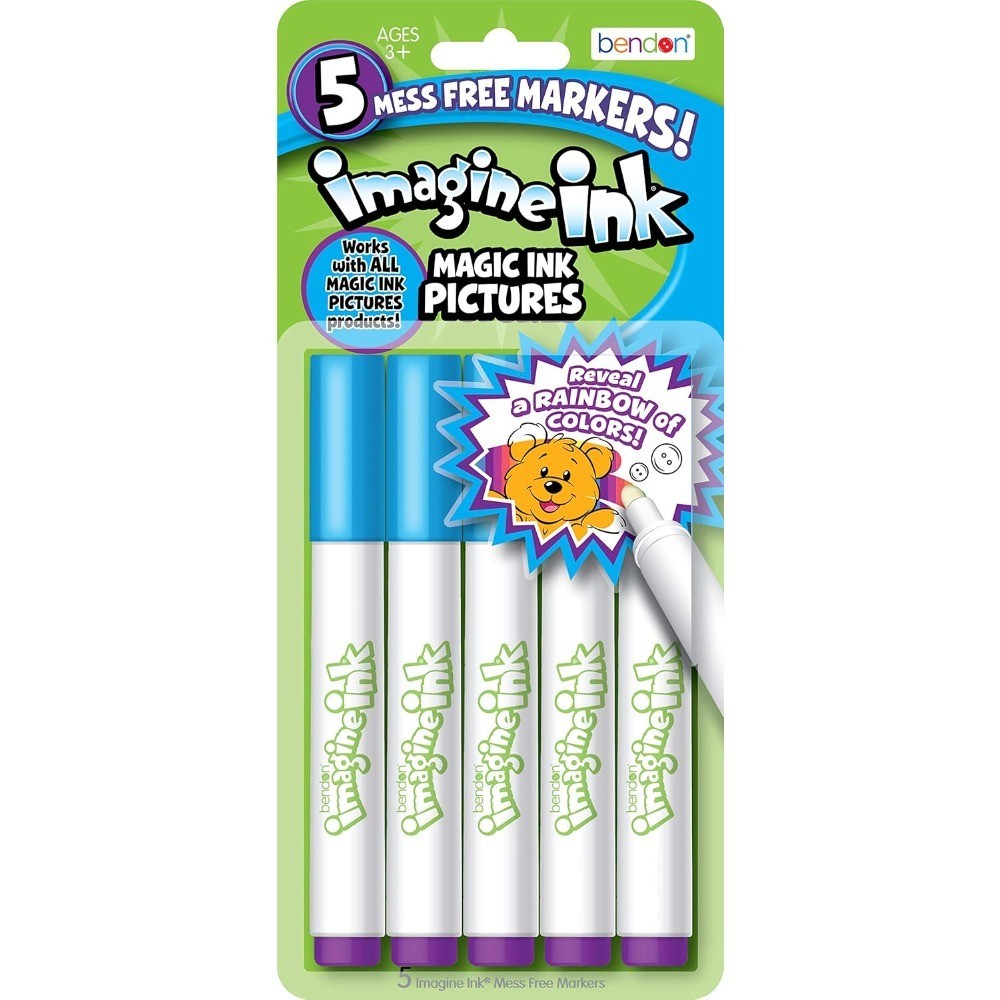 For Kids - Invisible Ink Pen Set With Light Reveal -