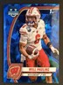 2024 Bowman Chrome University Sapphire Will Pauling #184 ND Fighting Irish B
