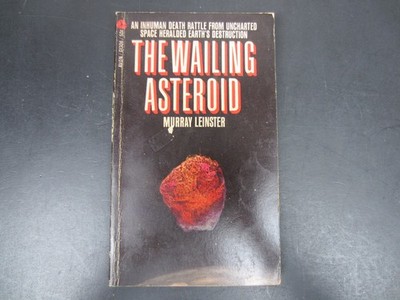 The Wailing Asteroid Murray Leinster 1966 Third Avon Printing Sci-Fi Paperback