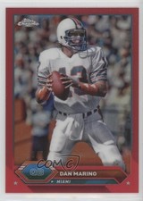 2023 Topps Composite Topps Chrome Red Refractor 3/5 Dan Marino #12 HOF 0n64