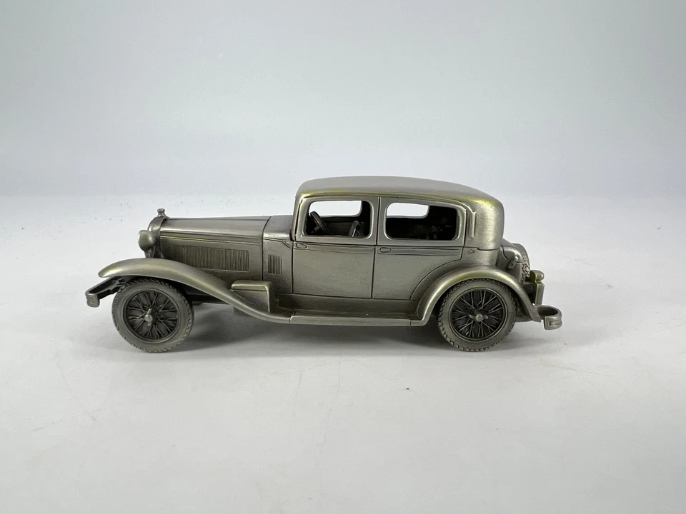 Danbury Mint 1932 Alfa Romeo 1750 1:43 Pewter Car Fair Condition - Image 3 of 4
