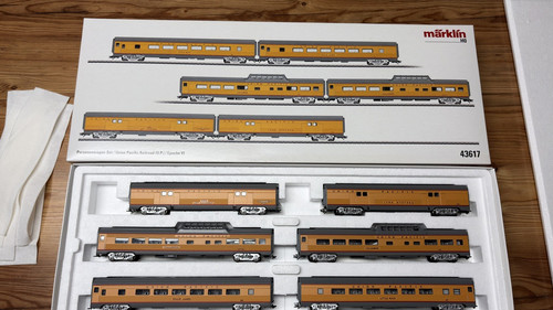 Märklin 43617 Streamliner Set Aluminium Union Pacific USA wie NEU! OVP  | Zustand: Neu