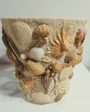 VTG Heavy Resin/Plastic Sea Shell Sand Wasteb...