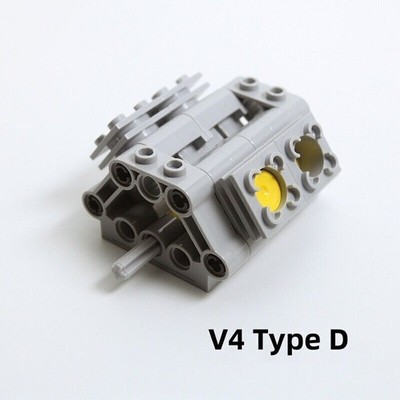 1Pcs Technic Parts V6 V2 V4 Cylinder Piston Block Bricks Model DIY Toy for lego
