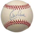 Ruben Sierra Signed Official MLB Baseball Rawlings Texas Rangers Yankees