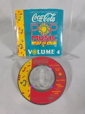 Coca-Cola Pop Music Vol 4 3" Promo Music CD - 1991 Coke Giveaway