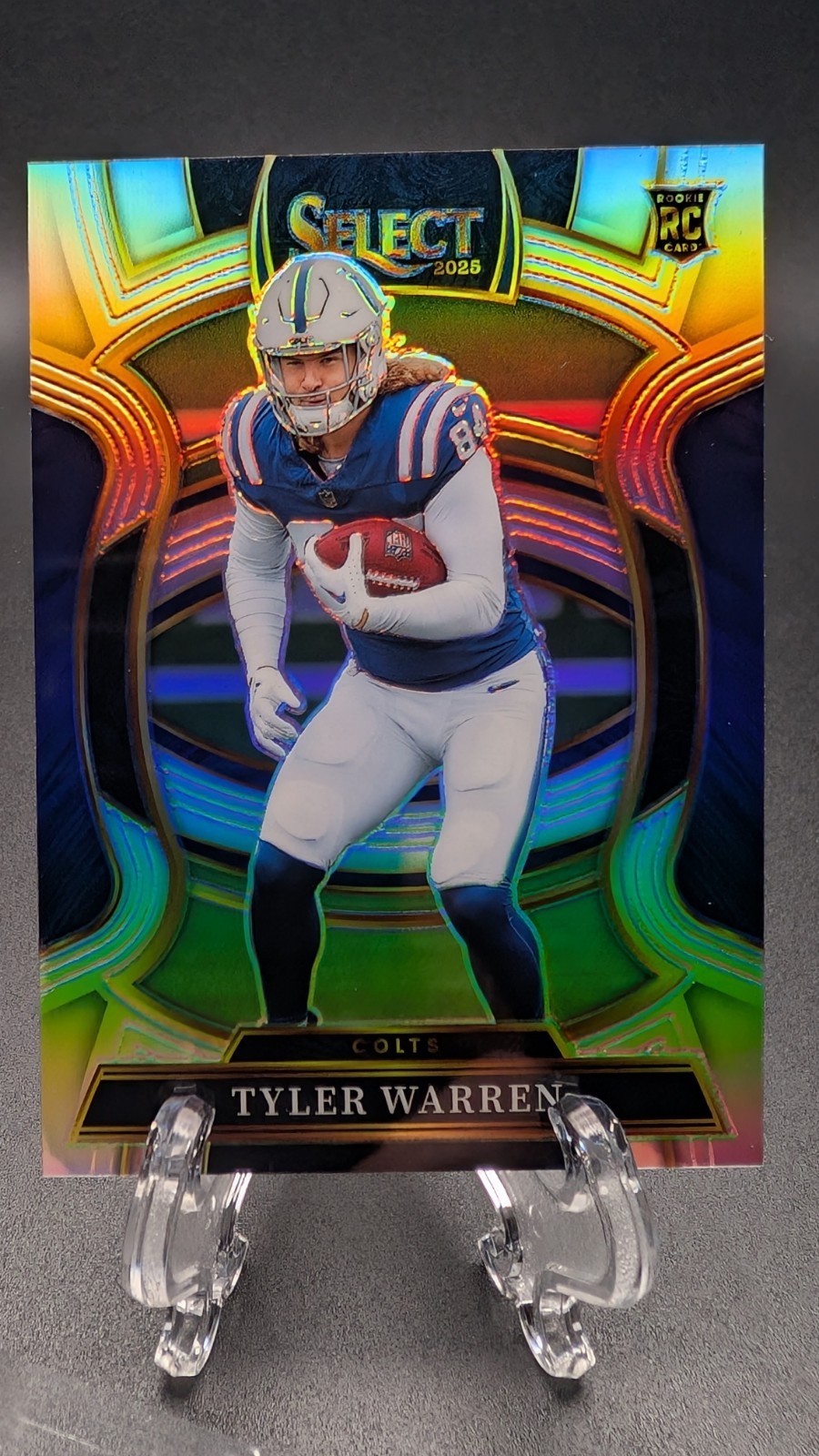 2025 Panini Select - Concourse Tyler Warren #33 Silver Prizm (RC)