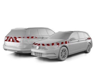 reflecto Kfz-Warnmarkierung passgenau für VW Passat Variant B8 Baujahr ab 2014