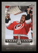 2008-09 Upper Deck Tales of the Cup Doug Weight Carolina Hurricanes #TC3