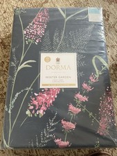 DORMA WINTER GARDEN  EYELET CURTAINS - FULLY LINED - BLACKOUT - 66" X 90"