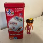 Nick Jr Dora The Explorer Dominoes In Tin Cardinal 2005 Plus Dora Doll — photo 1