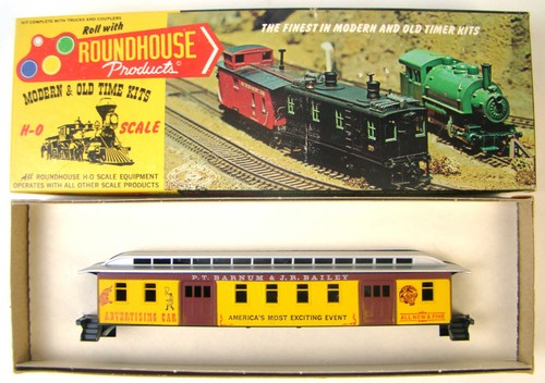 NUEVO Roundhouse 5030 Barnum & Bailey Circus Equipaje Coach Kit Escala HO | Zustand: New
