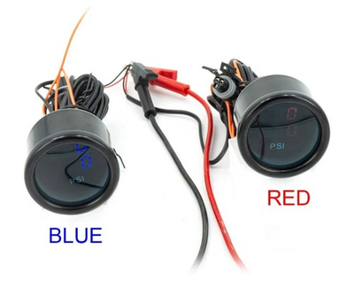#ad 2quot; Dual Display Air Suspension Gauge – 0 220 PSI Air Ride Pressure Monitor with $58.99