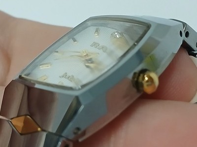 Vintage RADO Jubile 160.0383.3 Diamond White Dial Quartz Watch