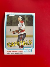 1981-82 O-Pee-Chee OPC #355 Jean Pronovost - Washington Capitals NRMT