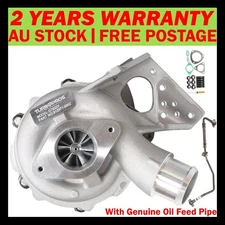 Upgrade Billet Turbo Without Actuator With Oil Feed Pipe For Ford Ranger 3.2L