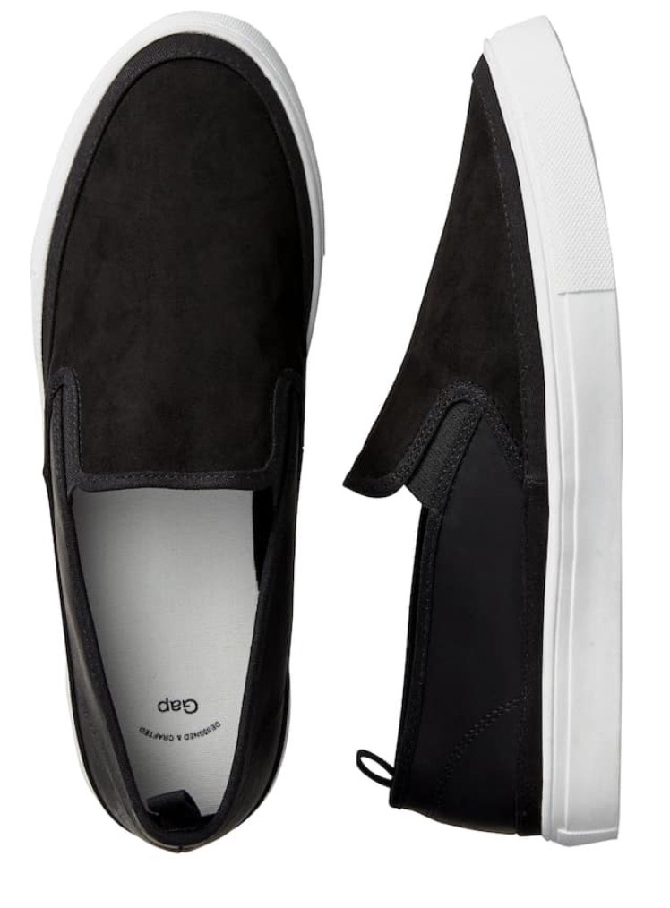 Women's Gap Slipon Sneakers Size 6, Size 7, Size 8, BLUE, BLACK, SAND eBay