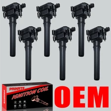 6PCS OEM Ignition Coil For 1998-2004 Chrysler Dodge Intrepid 3.2L 3.5L V6 UF269