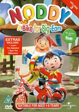 Noddy: 3 - A Bike for Big Ears DVD (2003) Noddy cert U FREE Shipping, Save £s
