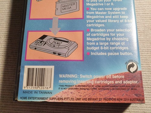 Master Mega Converter Adapter For Sega Mega Drive - Picture 9 of 10