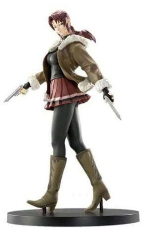 BLACK LAGOON Revy 1/8th Scale Painted Figure winter clothing
