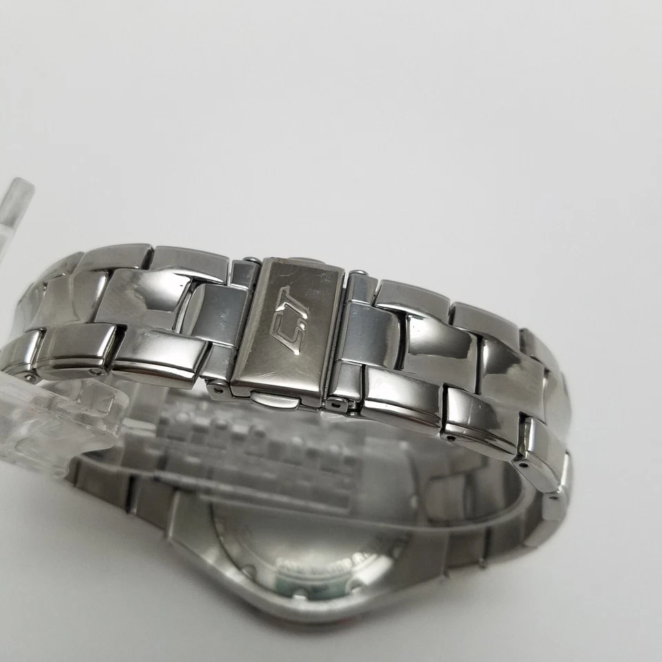 Reloj Hombre Chronotech CT 7059M Cromo Funciona Excelente Resistente al Agua hasta 5 ATM  Foto 3 de 4