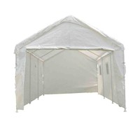 King Canopy White 10 X 20 Foot Universal Enclosed Event Storage Tent Canopy on sale King Canopy White 10 X 20 Foot Universal Enclosed Event Storage Tent Canopy on sale