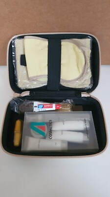 Rare Acca Kappa Alitalia Bussines Class Beauty Vintage Case Travel Kit 