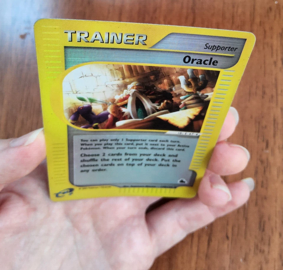 Pokemon TCG Trainer Supporter Oracle Skyridge 138/144 holo 2003 MP - Image 4 of 4