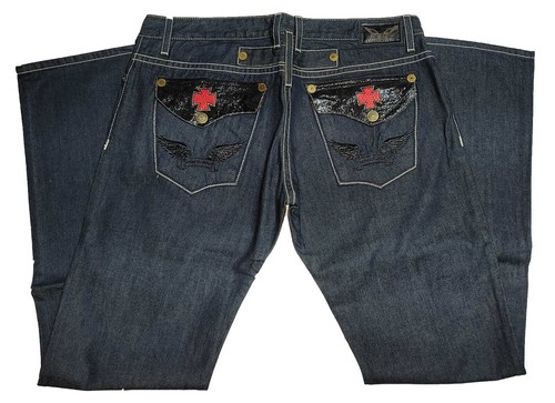 New Men's Robins Jeans D5284 Black 