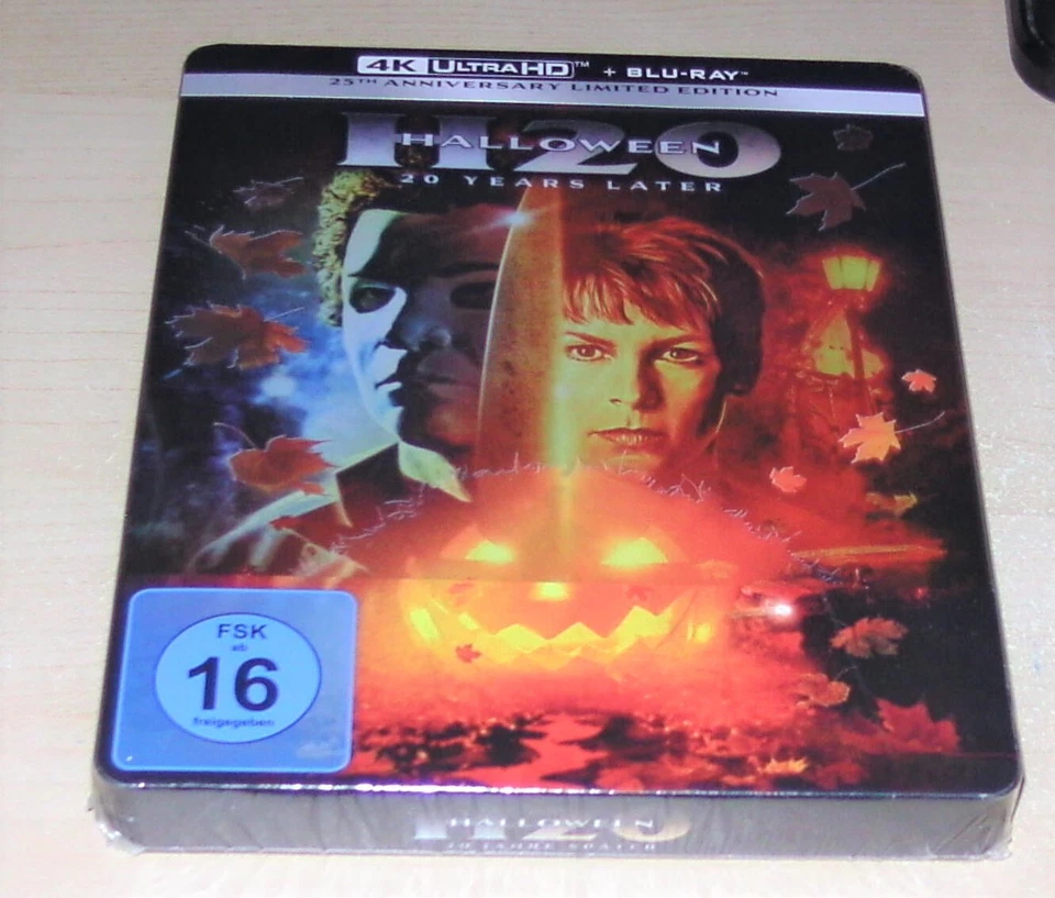 HALLOWEEN H20 ZWANZIG JAHRE SPÄTER 4K UHD BLU RAY LIMITIERTE STEELBOOK NEU & OVP - Bild 3 von 4