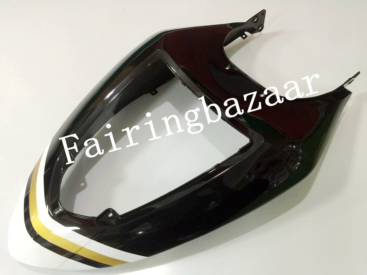 2005-2006 Kawasaki ZX6R 636 Lucky Strike Black White ABS Fairing