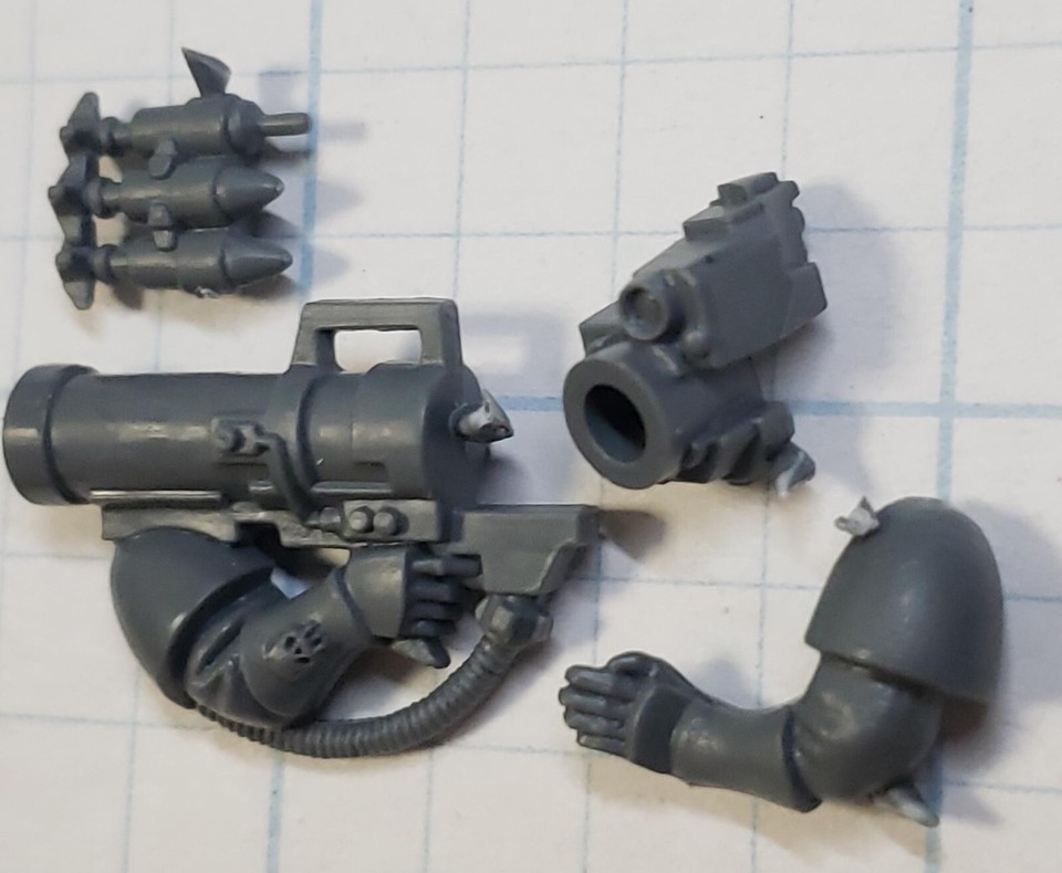WARHAMMER 40K 2ND Edition Space Marine Missile Launcher OOP 1993 Gw Citadel EUR 40,00 - FR