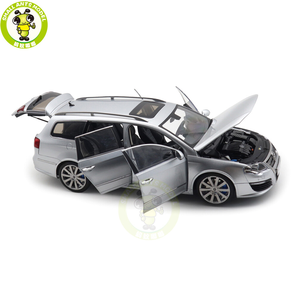 1/18 NZG VW Volkswagen Passat Estate R36 Wagon Silver Diecast