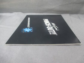 Nintendo MIKE TYSON'S PUNCH OUT Early Edition w/ LETTER 1987 NES