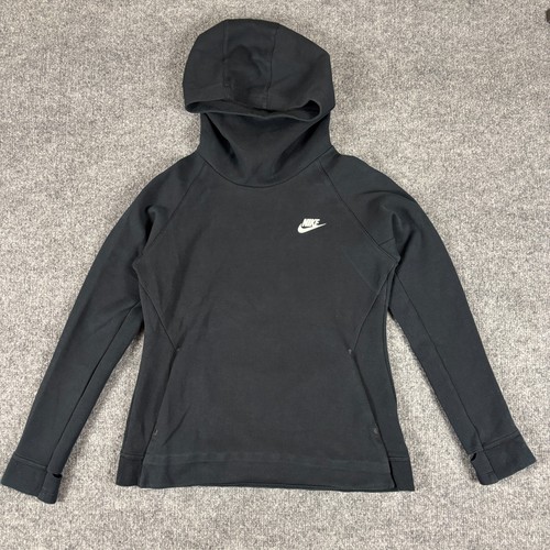 Nike Girl's Sportswear Club Tech Hoodie XL Black