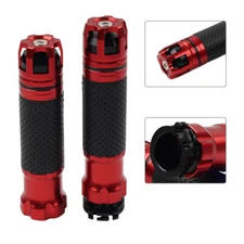7/8 22MM Handle Bar Hand Grips For Honda For Suzuki For Yamaha For Kawasaki red