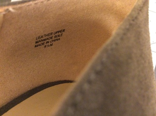 Ann Taylor Gray Leather Block Heel Mary Jane Pumps Women's Size 8.5M - Picture 13 of 15