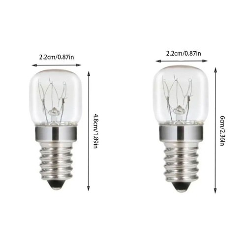 2pcs 15W Pygmy Light Bulbs E14 Lamp Filament Light Bulb Salt Lamp Bulb kitchen - Picture 2 of 14