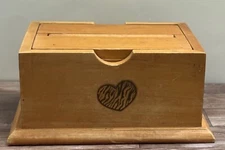 Wood Cigarette Box Magic Wooden Cigarette Dispenser